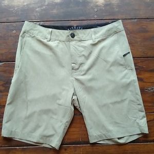 Nitrous Black Khaki Shorts